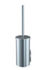 Tall toilet brush wall mounted, chrome