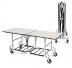 MOBILE CATERING TABLE L185CM 4941