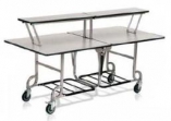 MOBILE CATERING TABLE L185CM 4945