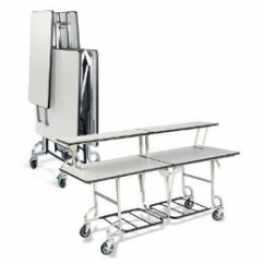 MOBILE CATERING TABLE L185CM 4946