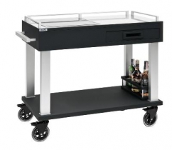 FLAMBE TROLLEY TACTUS WITH INDUCTION STOVE 31050702B