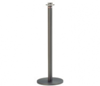 GUIDFLEX upright in BRUSHED STEEL