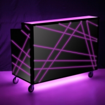 Mobile bars with LED